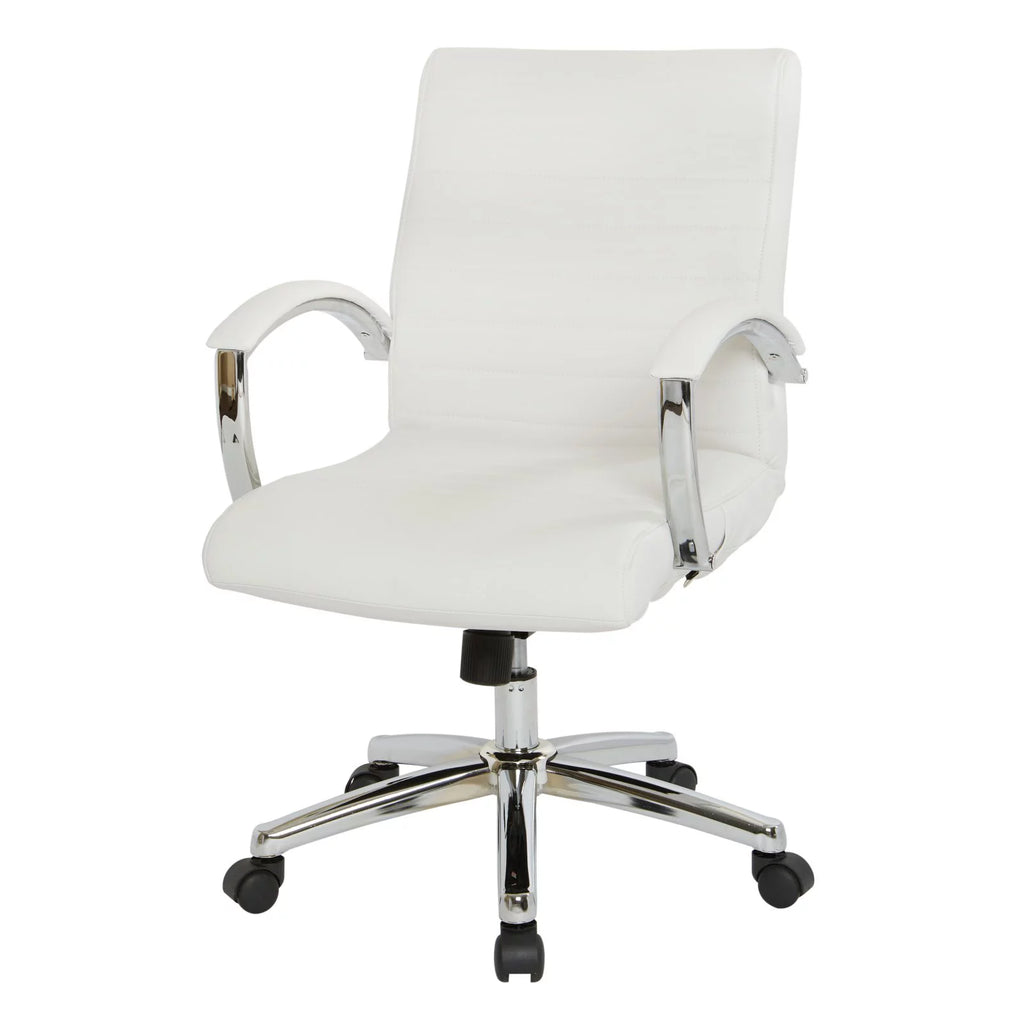 Low Back Executive Office Chair with Chrome Base M258018
