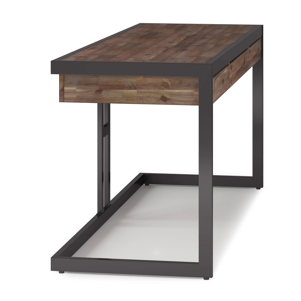 72 inch Wide Solid Acacia Wood Desk L1571