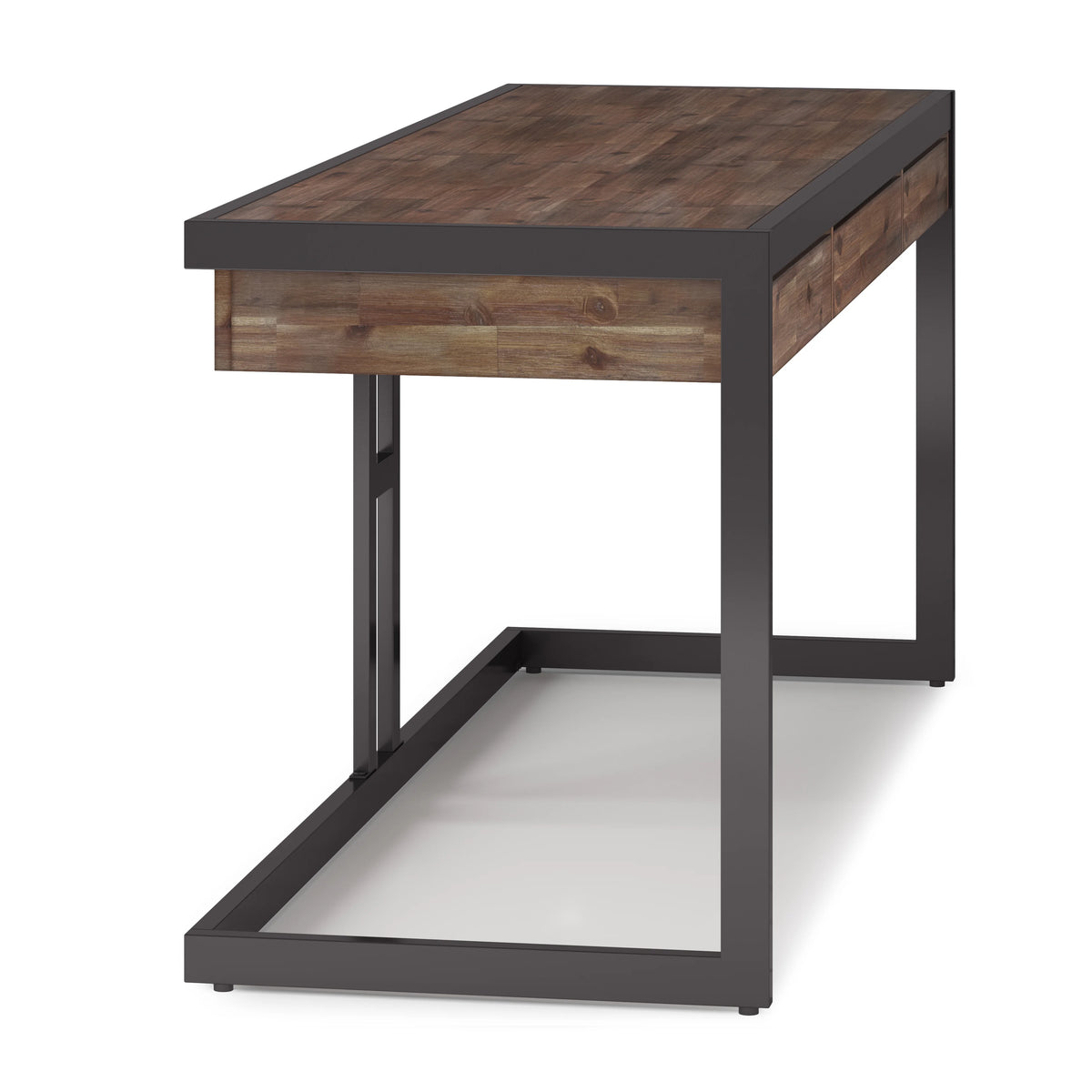 72 inch Wide Solid Acacia Wood Desk L1571