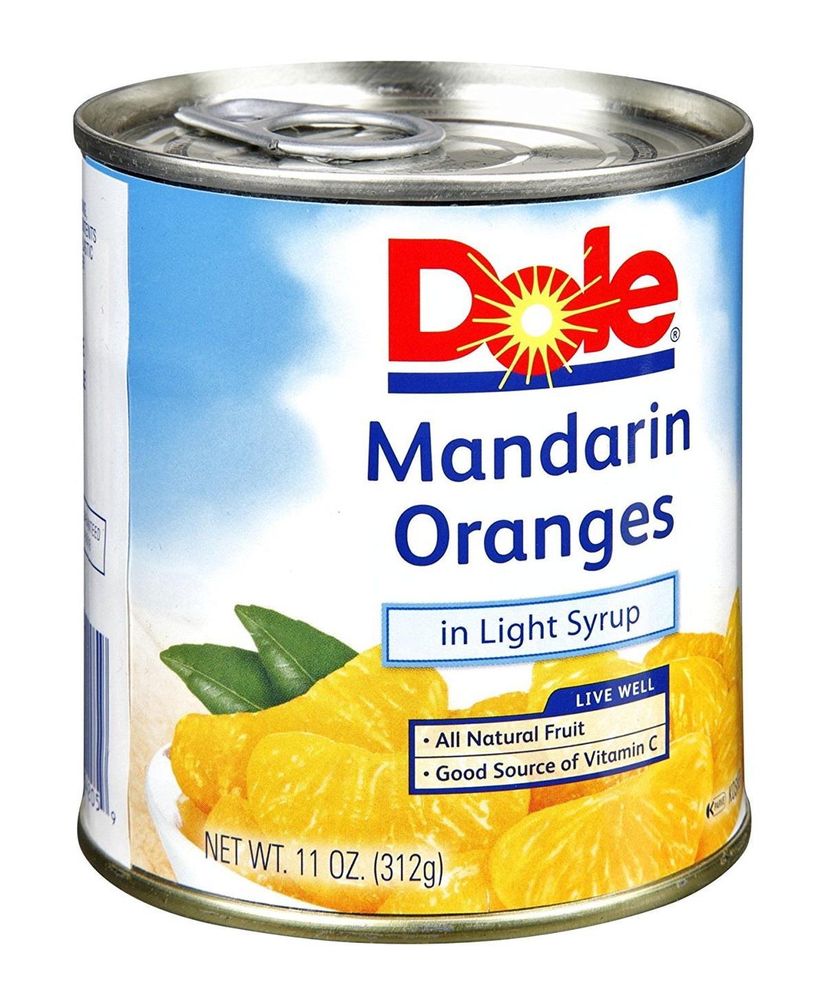 Mandarin Oranges In Light Syrup 11oz Can Pack of 6 U450041