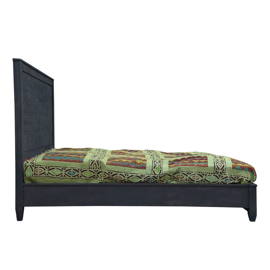 Solid Wood Hand-Carved California King Bed M42903
