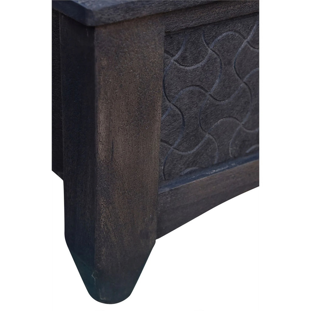 Solid Wood Hand-Carved California King Bed M42903