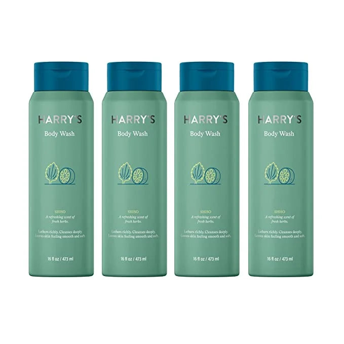 Men's Body Wash 16 Fluid Ounce Pack of 4 T88185