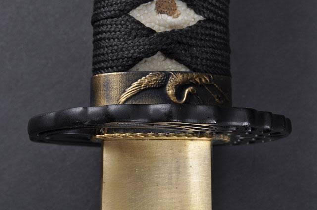 Black Scabbard Aluminium Alloy Unsharpened Training Katana H3284