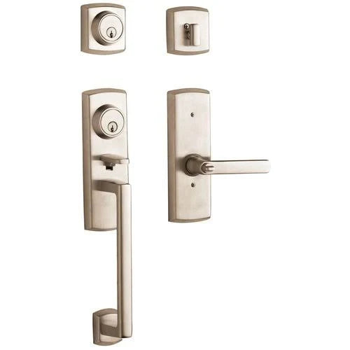 Lifetime Polished Brass Handleset with Interior Lever H49567