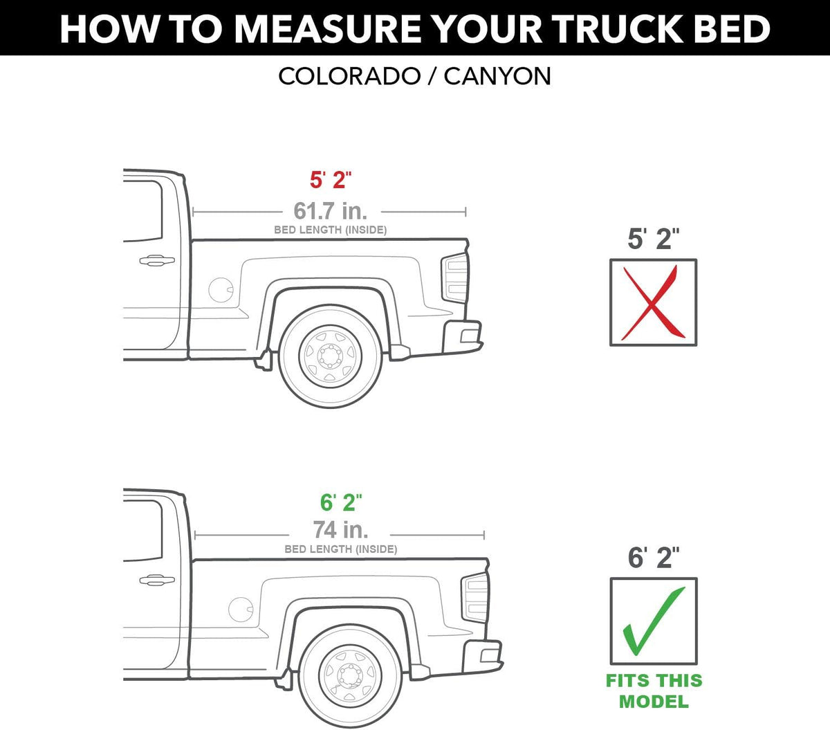 Hard Tri-Fold Truck Bed Tonneau Cover L327
