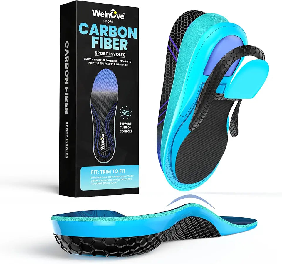 Black Carbon Fiber Shoe Insert Z734907