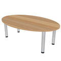 5-Foot Oval Conference Table With Post Legs U5032