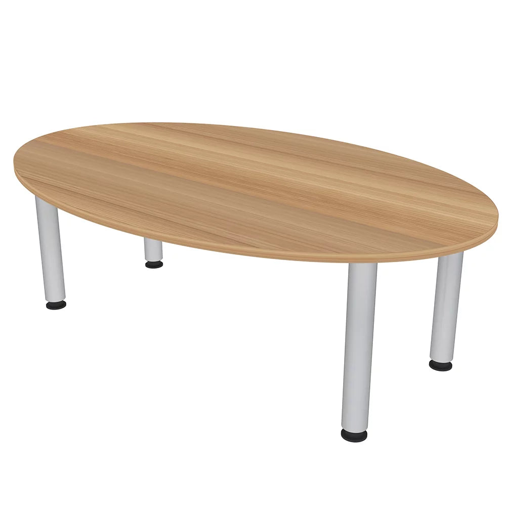 5-Foot Oval Conference Table With Post Legs U5032