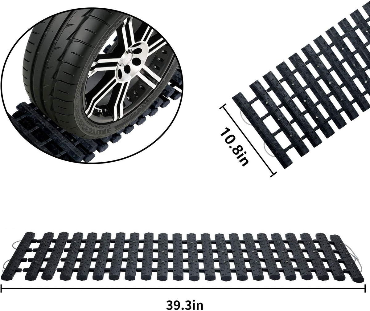 2 pcs Tire Traction Mats O758