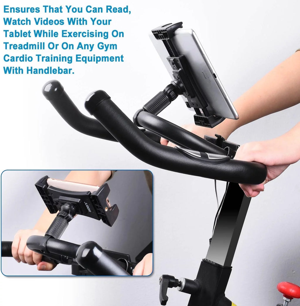 Tablet Holder Mount for Bike Treadmill Exercise Bicycle Q6772