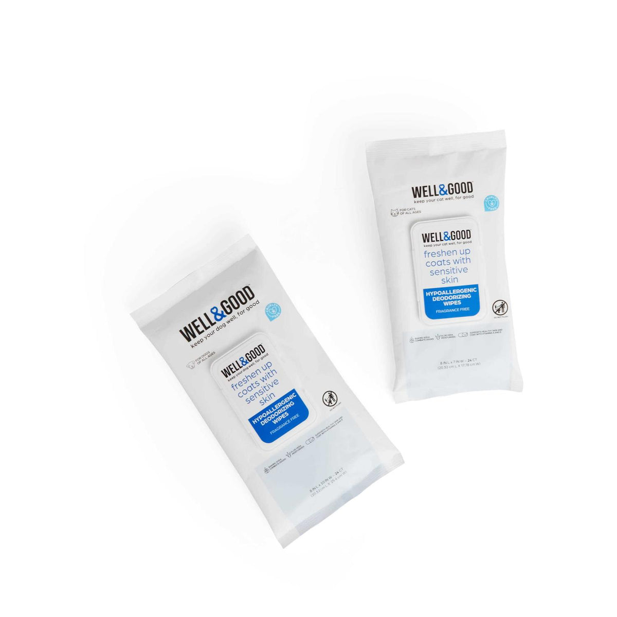 Unscented Hypoallergenic Cat Wipes P105