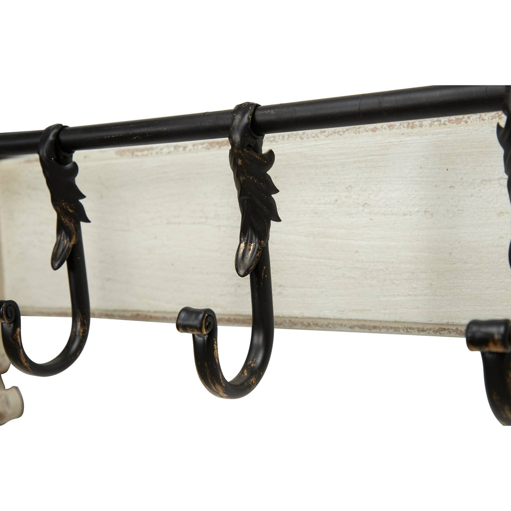 White Metal Vintage Wall Hook H751