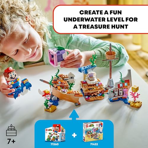 Super Mario Expansion Set with Cheep Cheep, Cheep Chomp and Blooper Figures Z291