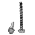 7/16x22-14 x 3 1/2x22 Coarse Thread Hex Tap Bolt Low Carbon Steel Plain Finish L123
