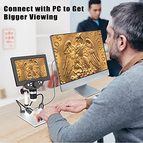 7 inch LCD Digital USB Microscope with 32G TF Card S68114