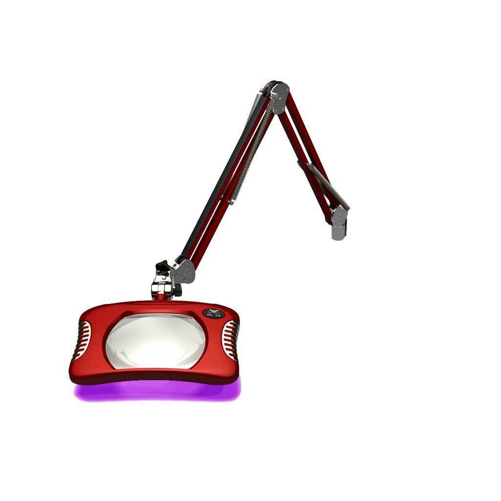 Red UV/LED Magnifier with Arm G469094