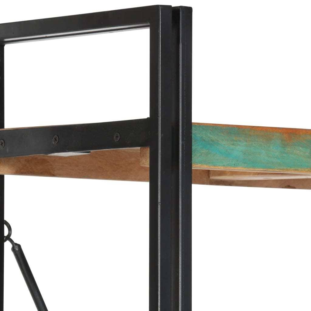 5-Tier Solid Reclaimed Wood Bookcase Z6688