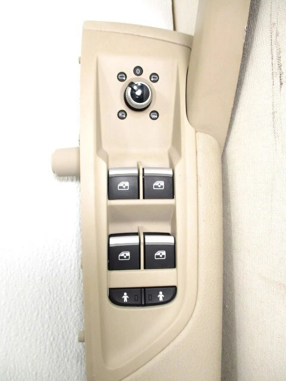 18 19 20 Audi Q7 SQ5 Q5 Tan Driver Master Window Mirror Switch w/ Trim N635159