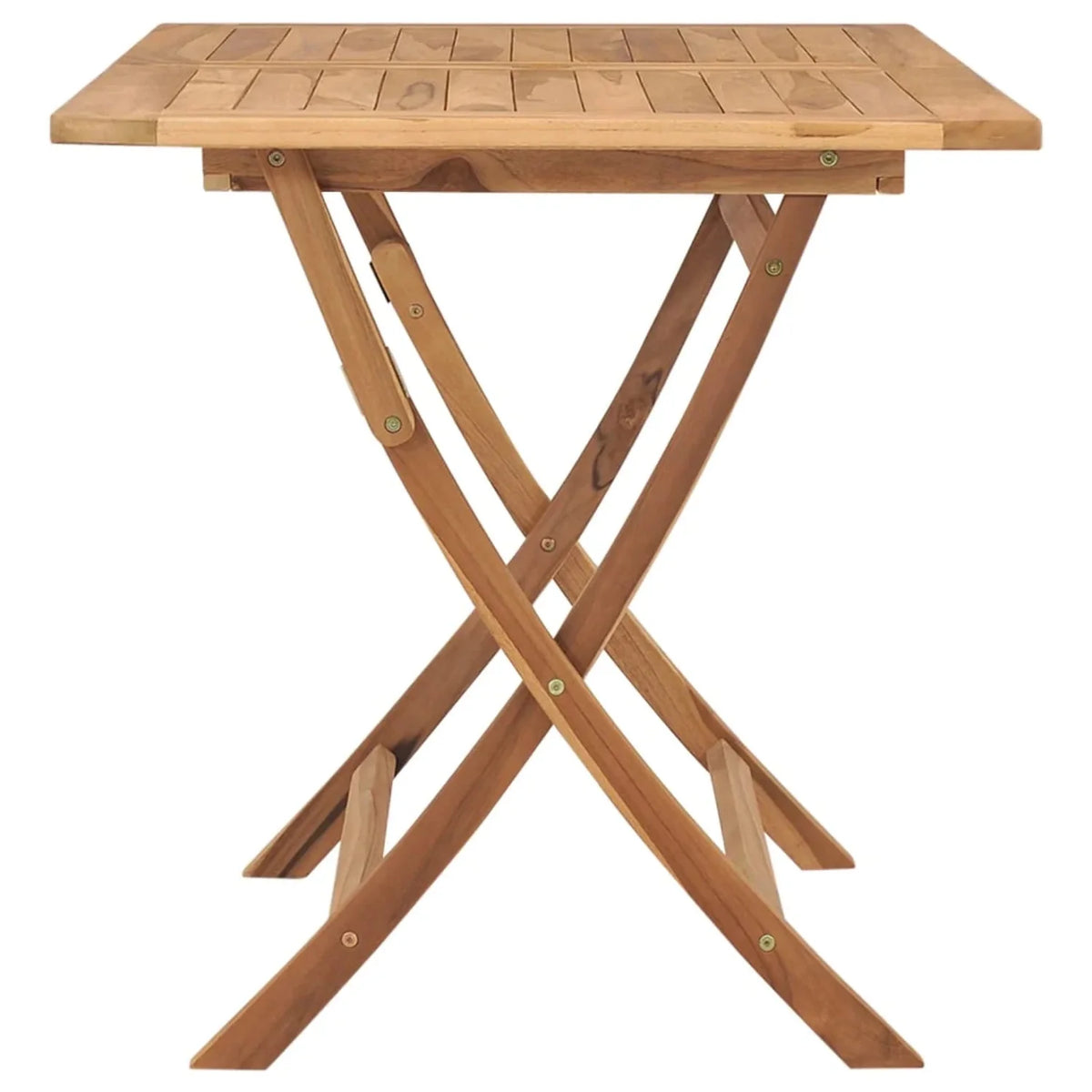 Folding Patio Table Solid Teak Wood L17752