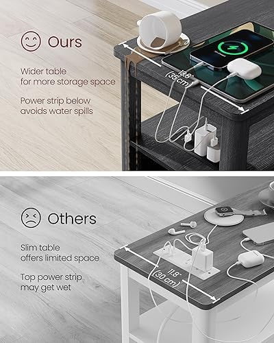 Narrow Nightstand with 2 Drawers C227221