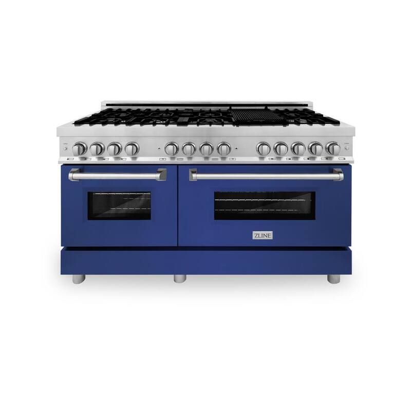 9-Burner Double Oven Dual Fuel Range in Stainless Steel S3260