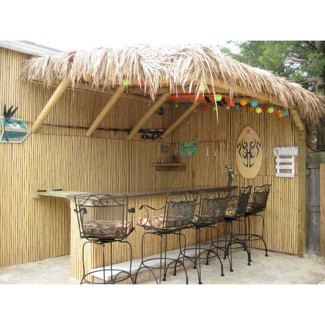 Natural Bamboo Fencing V1404