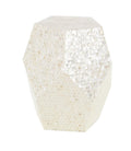 Cream Mother of Pearl Handmade Accent Table S2811
