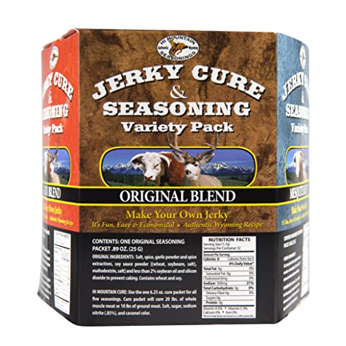 VARIETY PACK Jerky Seasoning and Cure Kit P4109