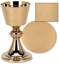 Hand Hammered Finish Chalice and Paten Set L56901