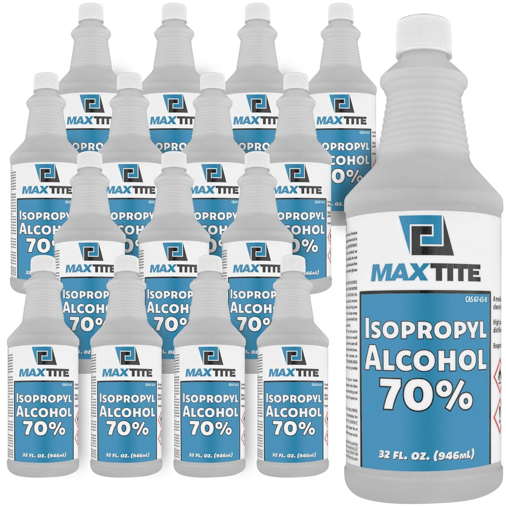 Isopropyl Alcohol 70% 4 Gallons (32oz, 16 Pack) Pack of 2 T274