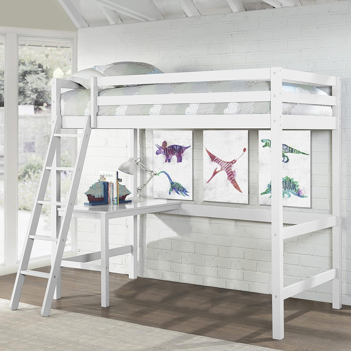 Twin Loft Bed E60707