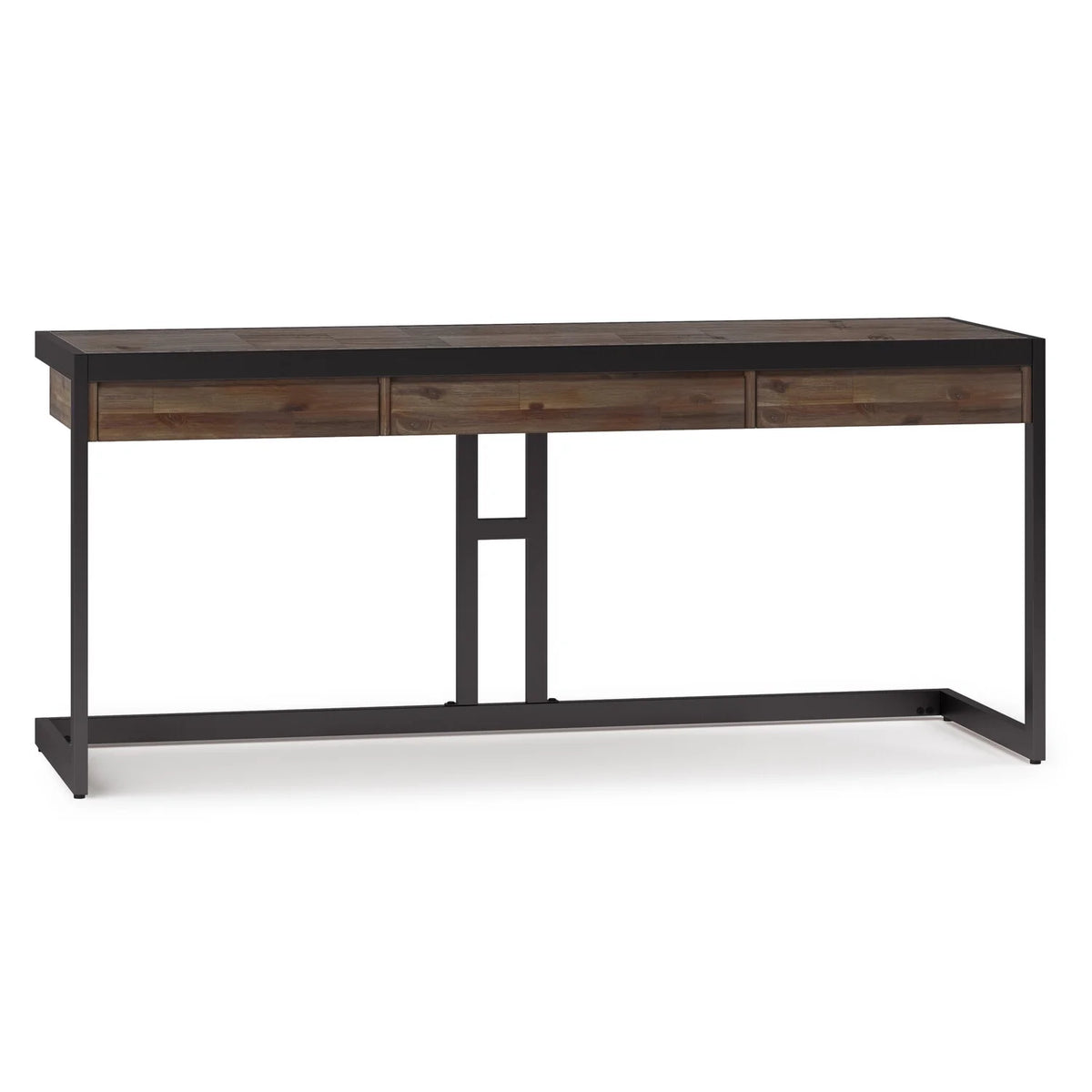 72 inch Wide Solid Acacia Wood Desk L1571