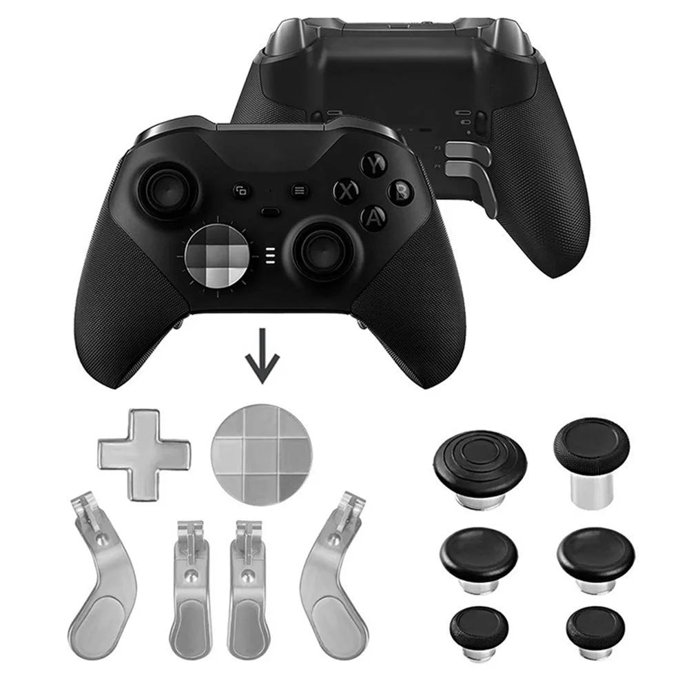 Replacement Controller Gamepad Button Set with D-Pad Paddles X933