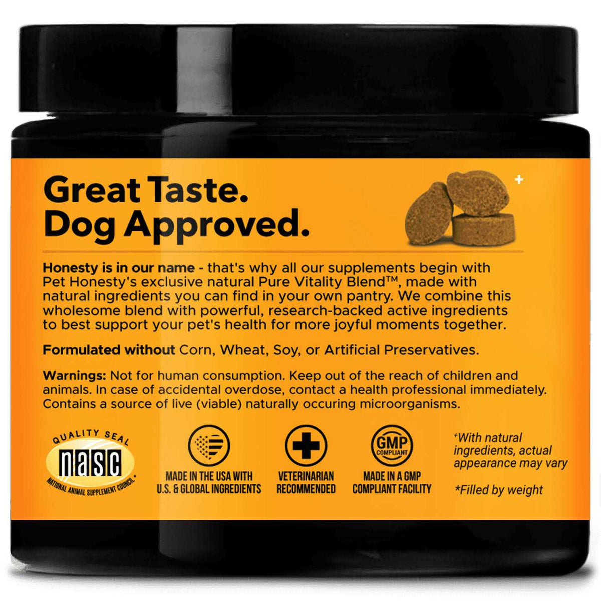 Dog Allergy Support Supplement with Probiotics Omegas and Zinc Z2575