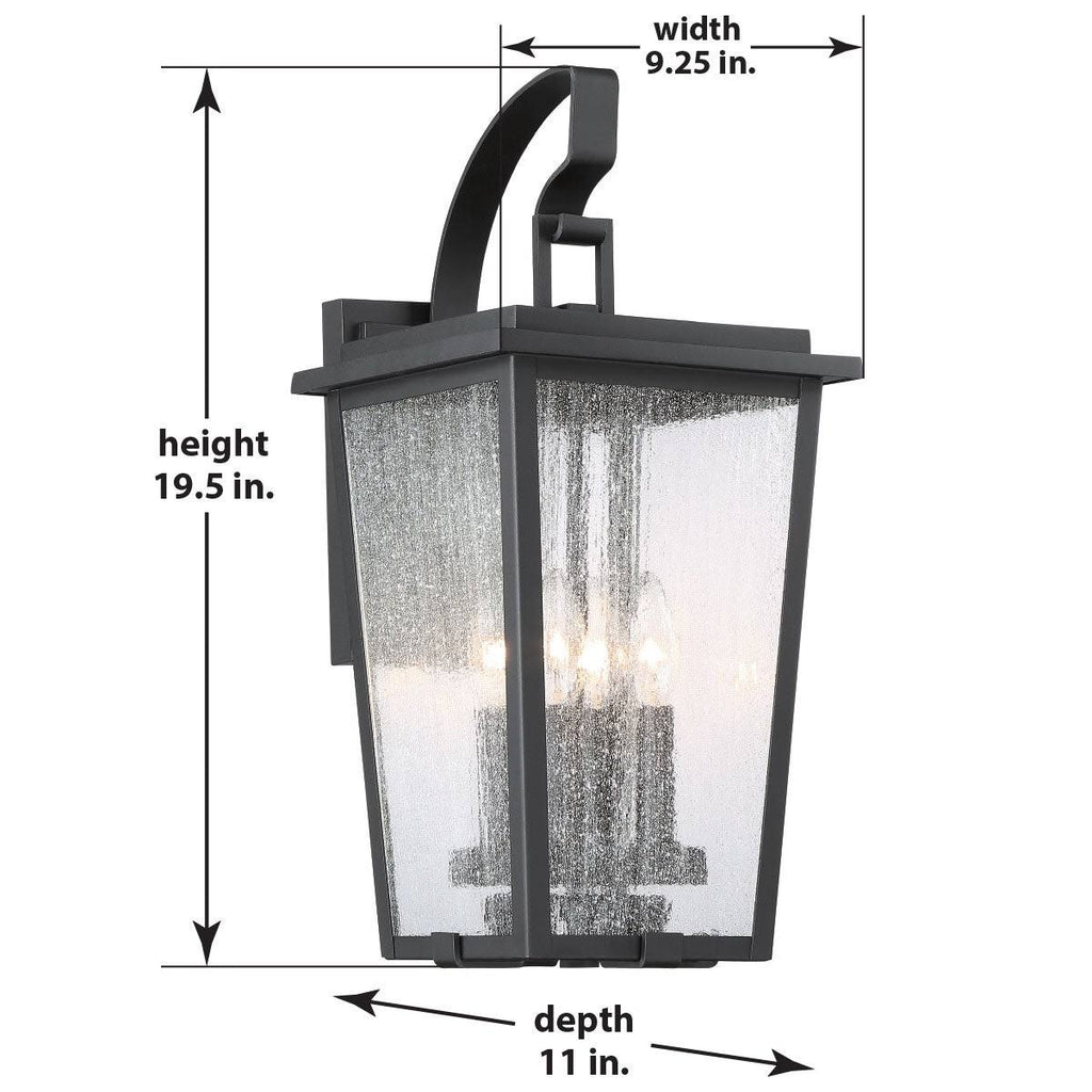 4 Light Outdoor Wall Mount S161