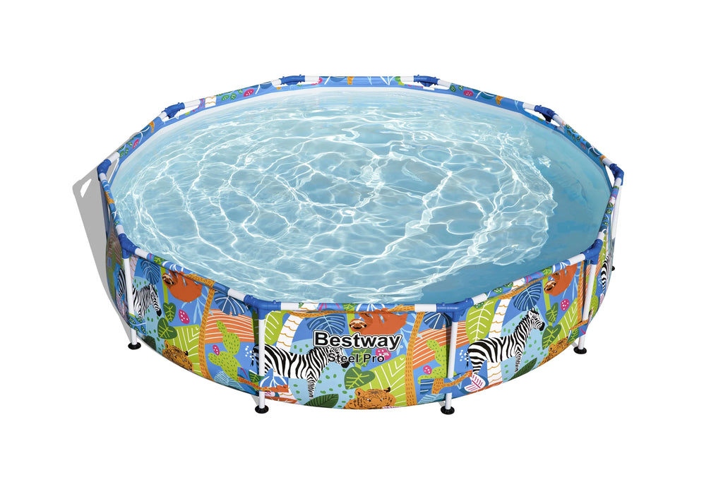 10 ft. x 26 in. Round Metal Frame Above Ground Pool E583490