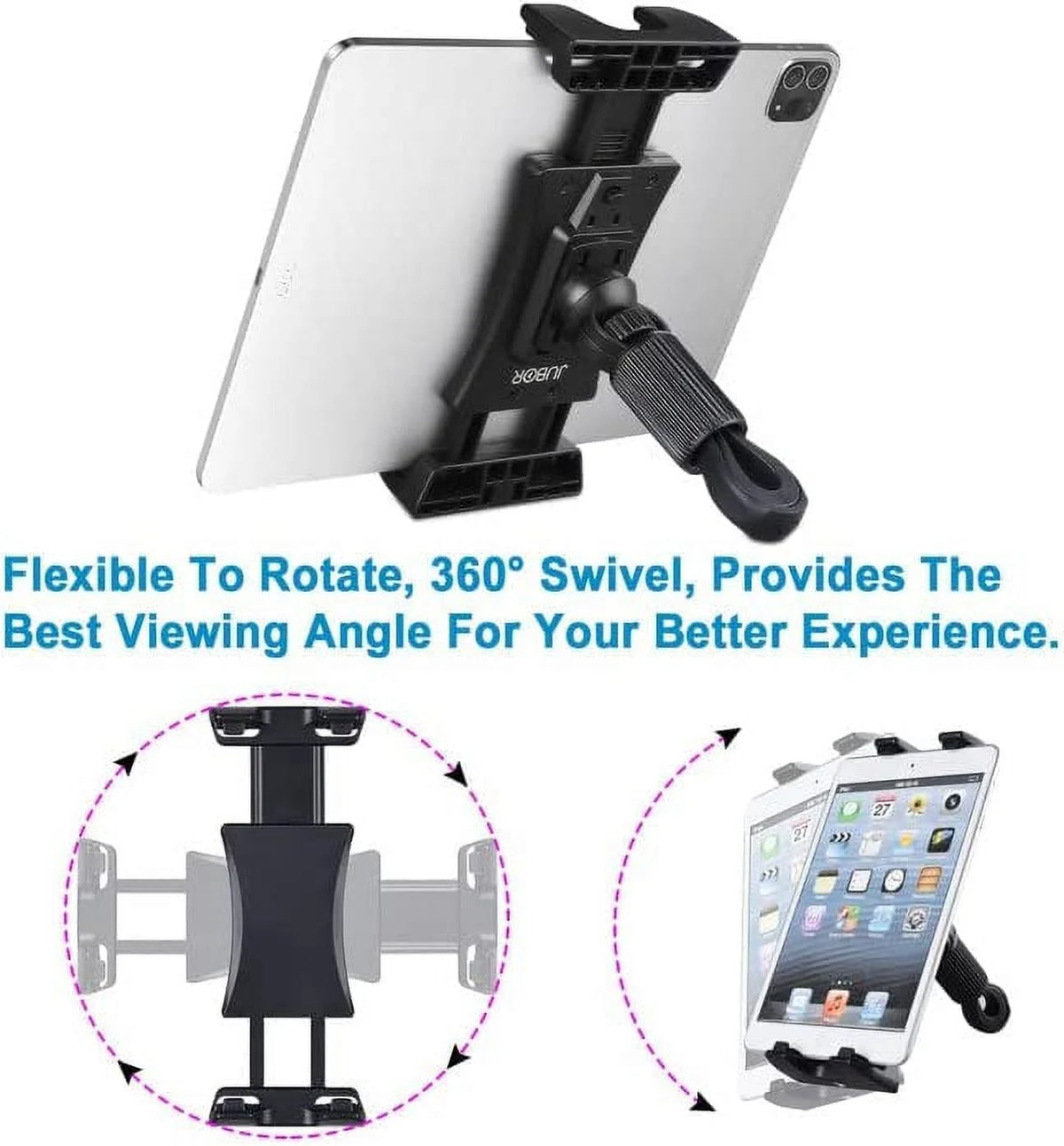 Tablet Holder Mount for Bike Treadmill Exercise Bicycle Q6772