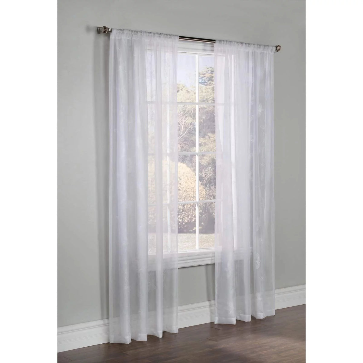 Rod Pocket Curtain Single Panel U130