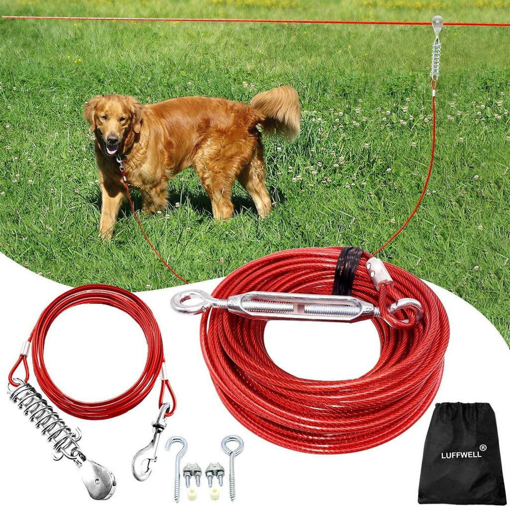100FT Dog Tie Out Cable D866