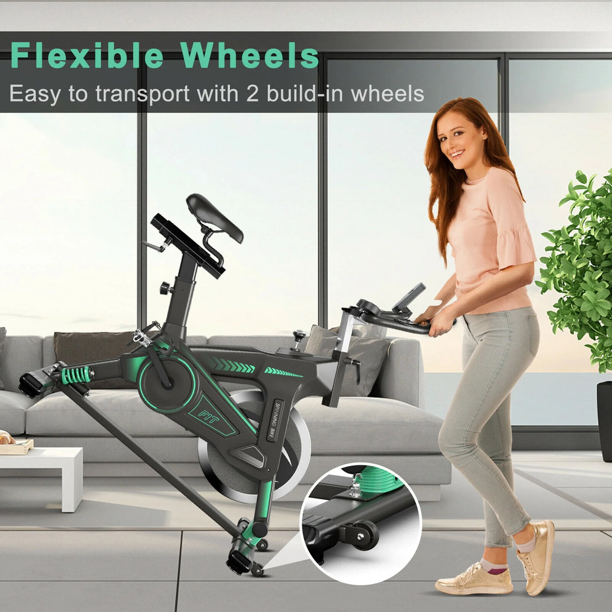 Stationary Exercise Bike L2328