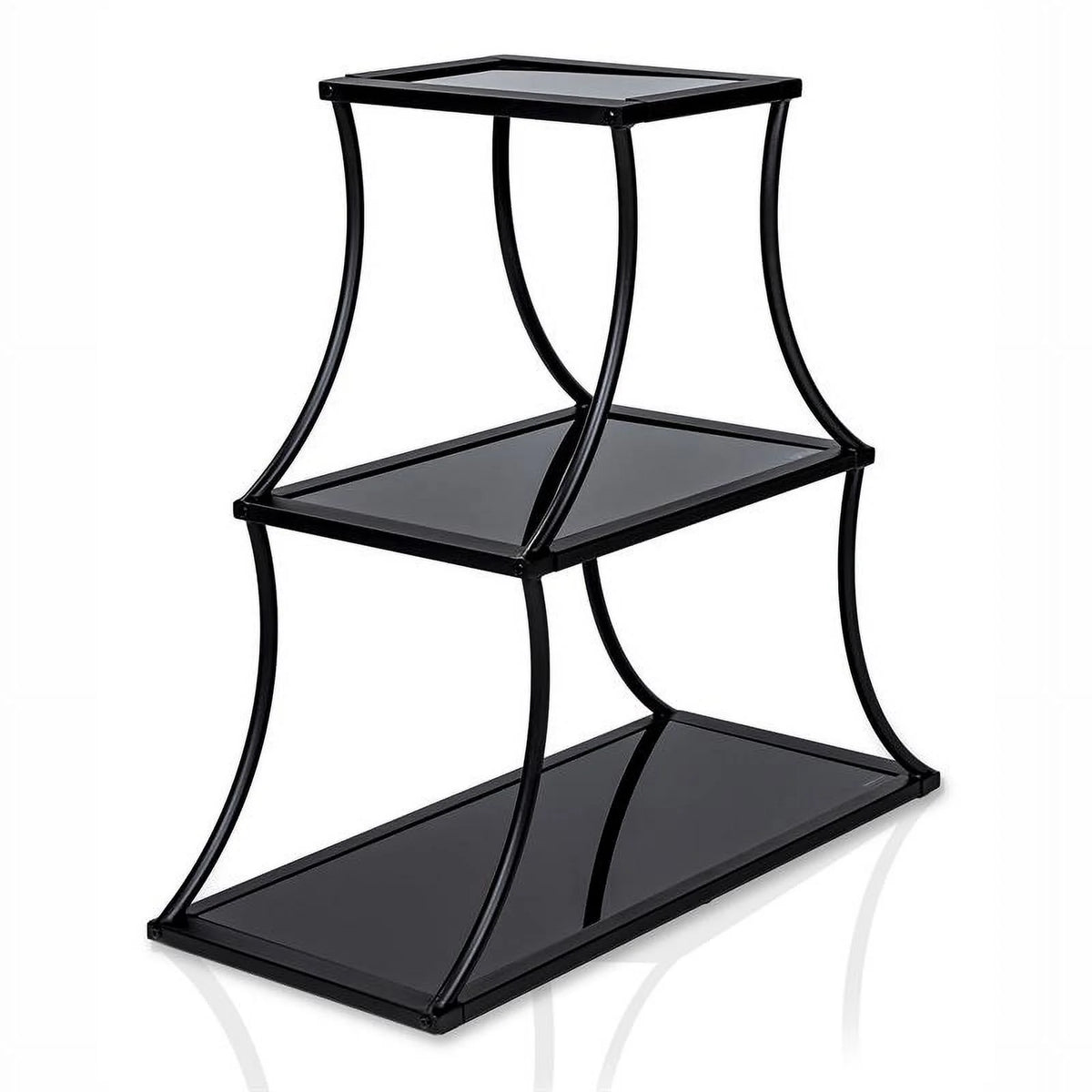Industrial Metal 3-Shelf Bookcase T1537