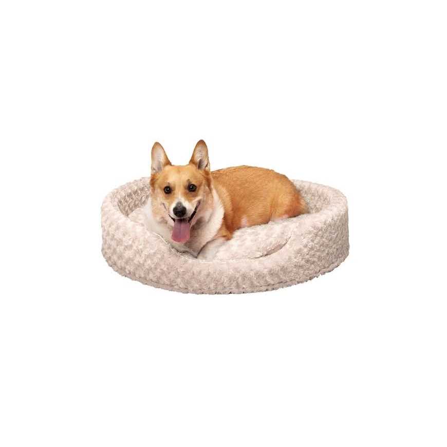 Oval Ultra Plush Pet Bed C2686