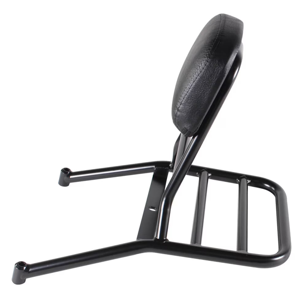 Prima Rear Rack with Backrest, Black N825188