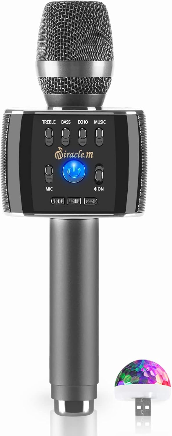 Bluetooth Wireless Karaoke Microphone with Speaker A632636
