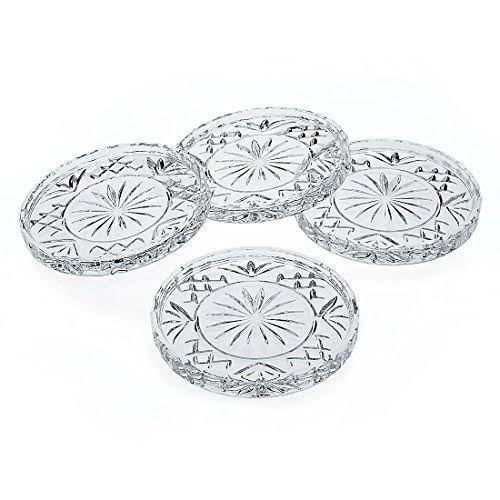 Set of 4 Crystal Coasters I2857