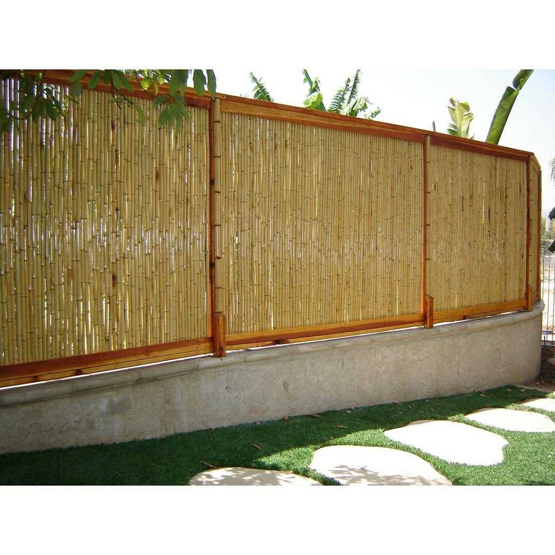 Natural Bamboo Fencing V1404