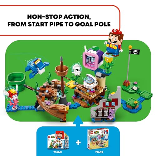 Super Mario Expansion Set with Cheep Cheep, Cheep Chomp and Blooper Figures Z291