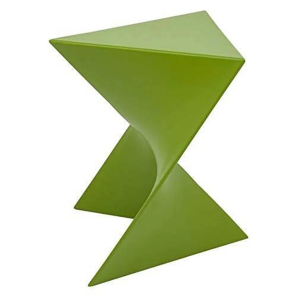 Green Plastic End Table Set Of 2 N390