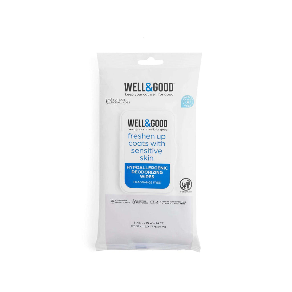 Unscented Hypoallergenic Cat Wipes P105